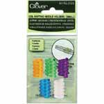CLOVER 3123 - Coil Knitting Needle Holders - Small - 5 pcs.