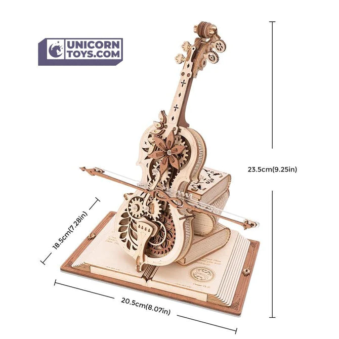Magic Cello Robotime ROKR AMK63 DIY Mechanical Music Box
