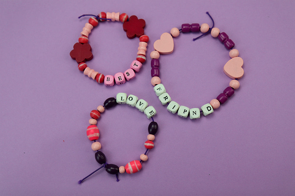Wooden beads - Alphabet