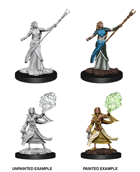 Wizkids D&D Minis 90054 Elf Sorcerer Female