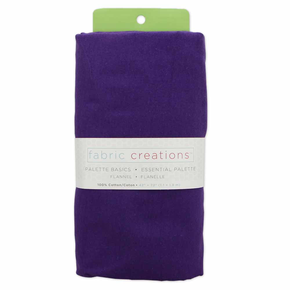 FABRIC CREATIONS Flannel Solids Fabric - Lavender - 1.8 x 1m (2yds x 42in) (Copy)
