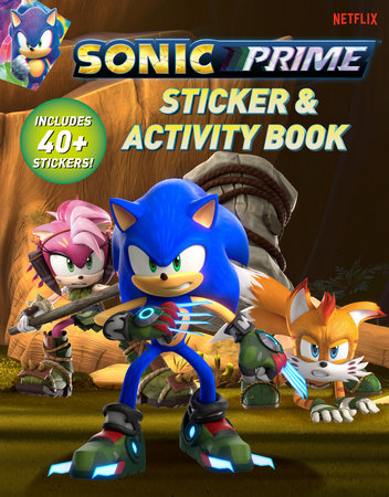 Sonic Prime Sticker & Activity Book release Feb 27/2024
