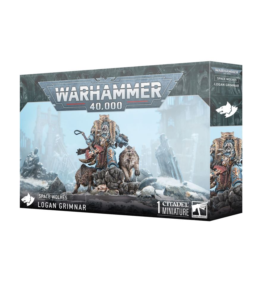 Space Wolves: Logan Grimnar on Stormrider