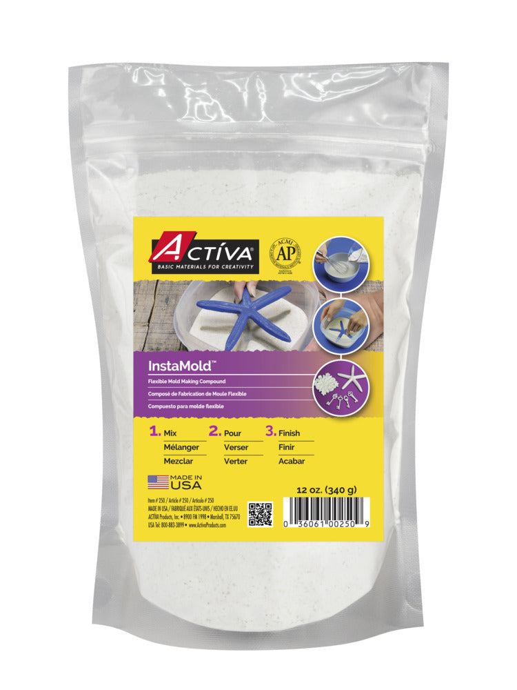 InstaMold Flexible Mold-Making Compound, 12 oz (340 g)