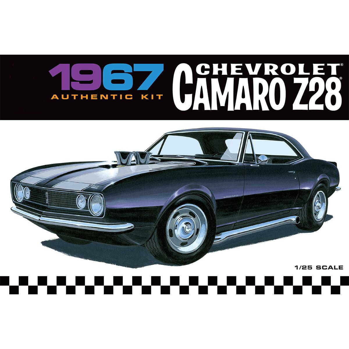 AMT1309 1967 Chevrolet Camaro Z28 1/25
