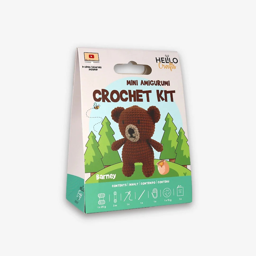 Knitty Critters - Mini Amigurumi - Barney