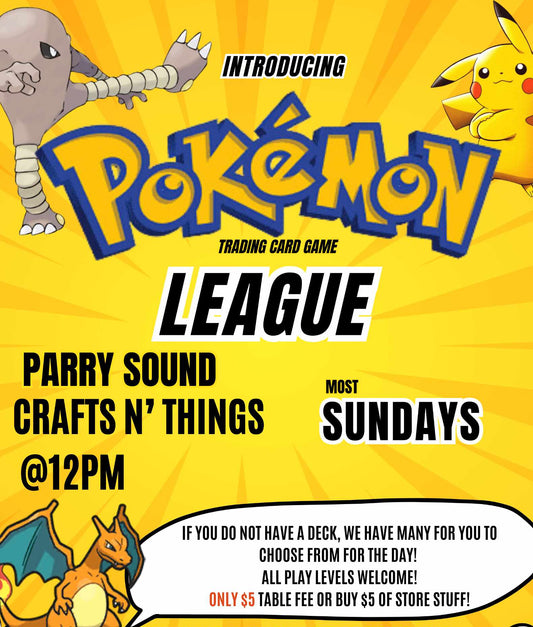 Pokemon  League Play Most Sundays