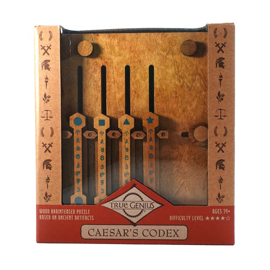 Logic Puzzle - True Genius - Caesar’s Codex