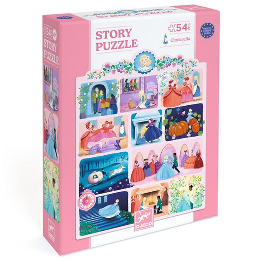 Story puzzle / Cinderella / 54 pcs