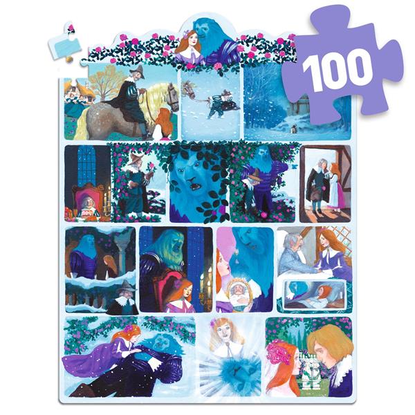 Story puzzle / Beauty and the Beast /100 pcs