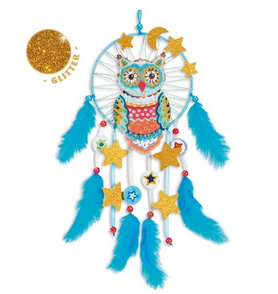 DIY / Dreamcatchers / Golden owl