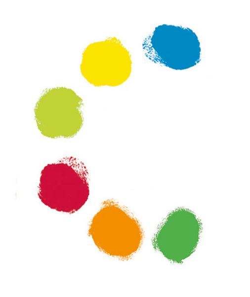 Djeco 6 finger paint tubes / Classic