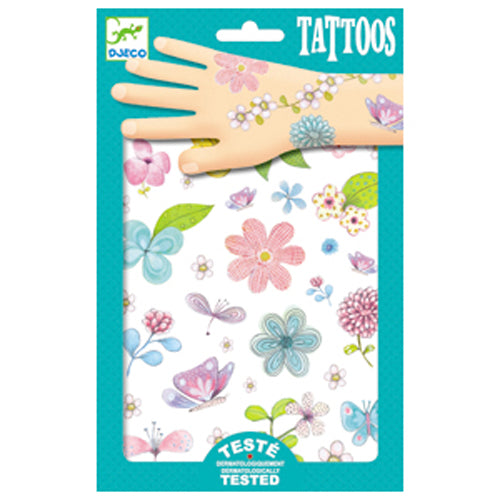 Djeco: Tattoos / Fair flowers of the field