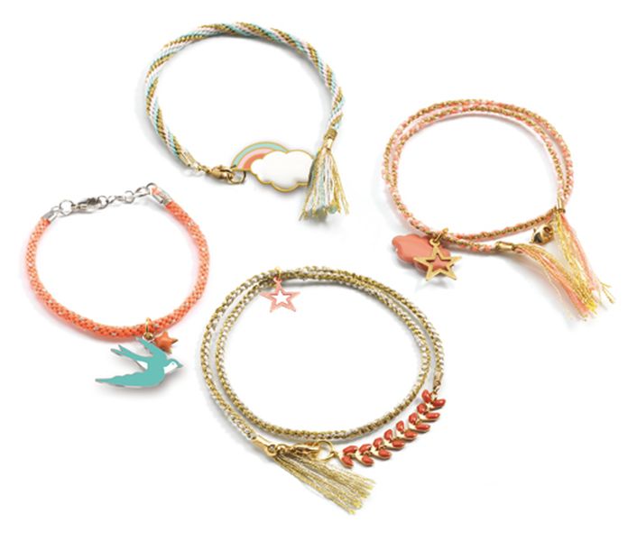 Kumihimo Bracelets / Celeste