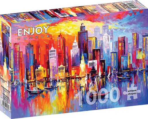 1000 Piece AI Assistance Evening New York