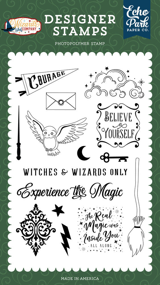 Clear Stamp, Wizards and Company - Witches and Wizards Only