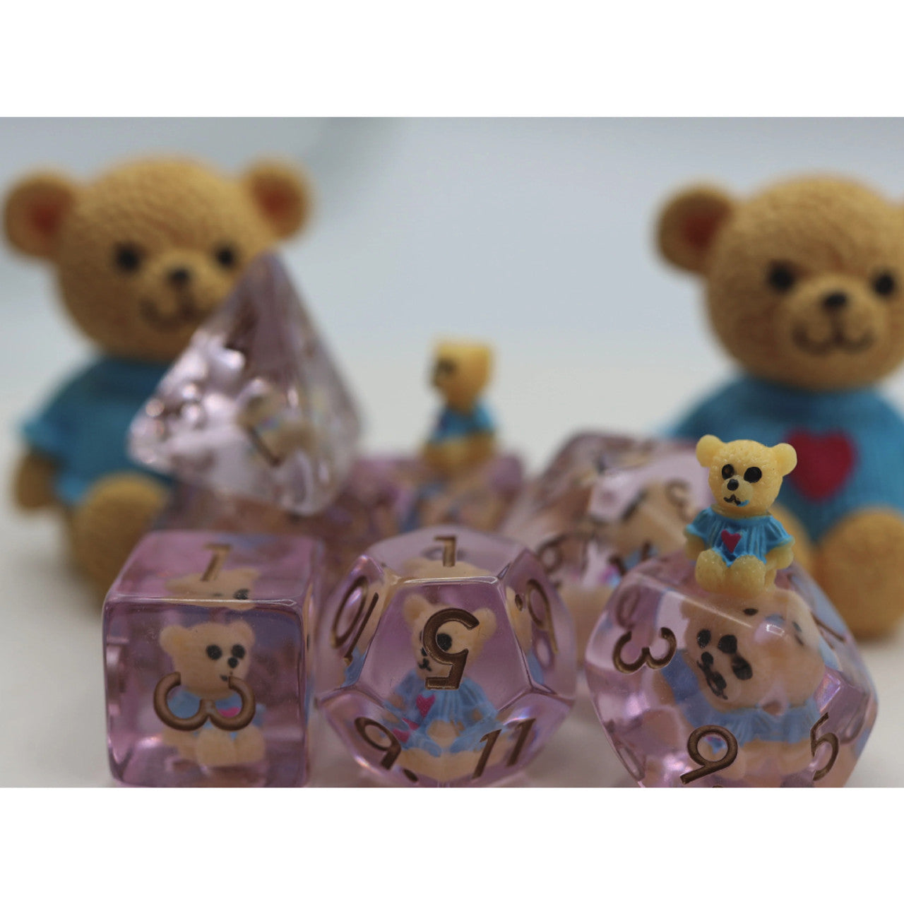 Teddy Bear RPG Dice Set