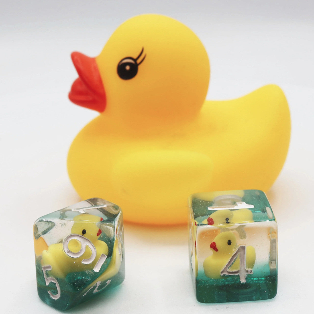 Rubber Duckie RPG Dice Set