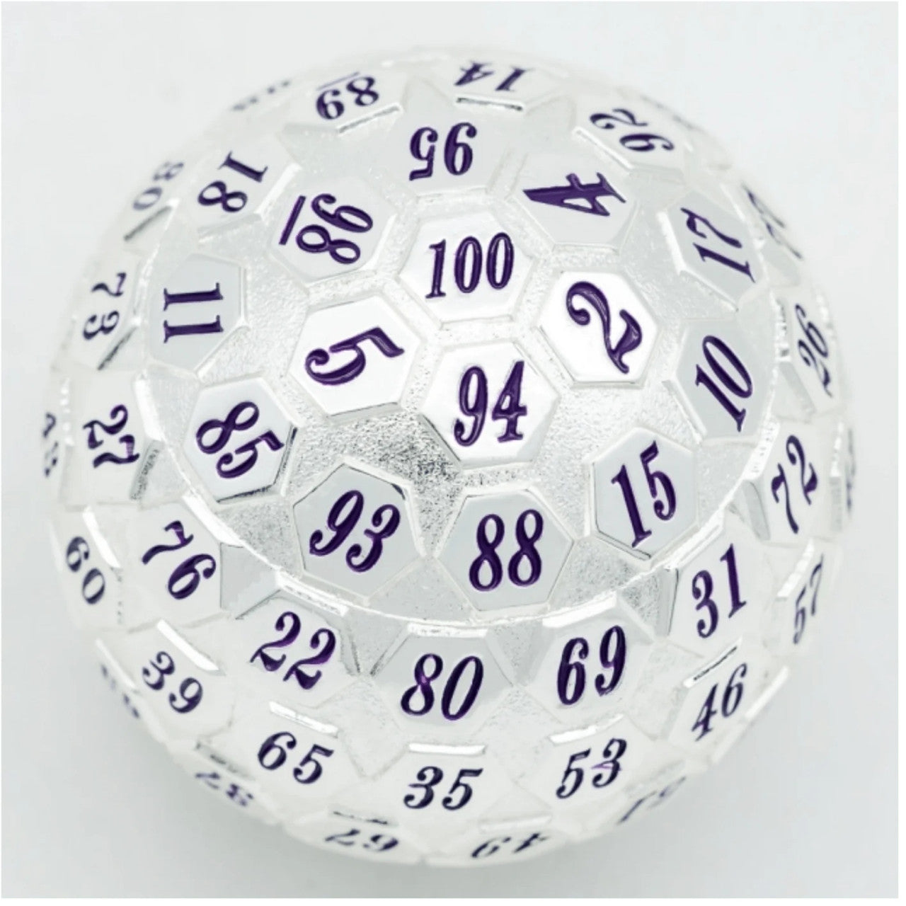 45mm Metal D100 - Platinum and Purple