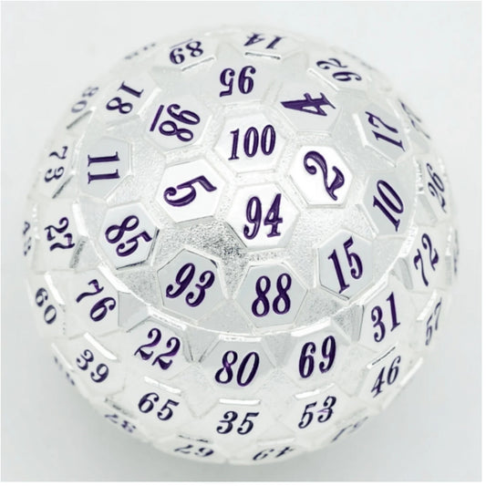 45mm Metal D100 - Platinum and Purple