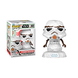 FUNKO POP HOLIDAY STAR WARS SNOWMAN STORMTROOPER