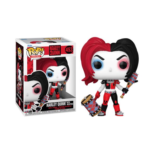 FUNKO POP DC HARLEY QUINN W/ WEAPONS #453