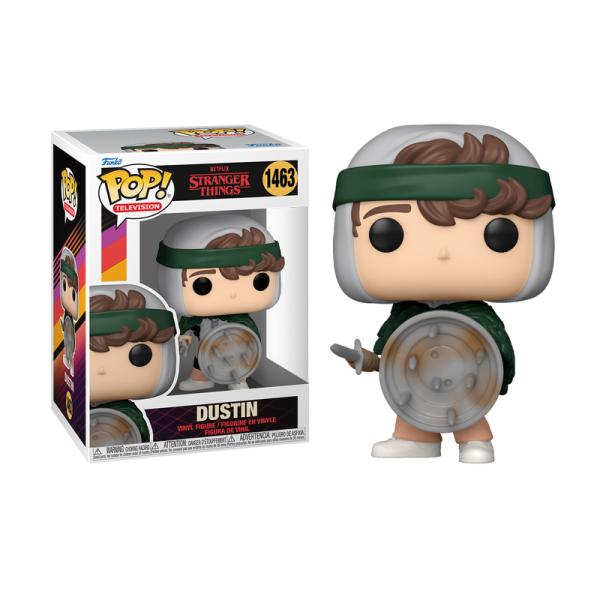 Funko Stranger Things POP! TV HUNTER DUSTIN W/ SHIELD