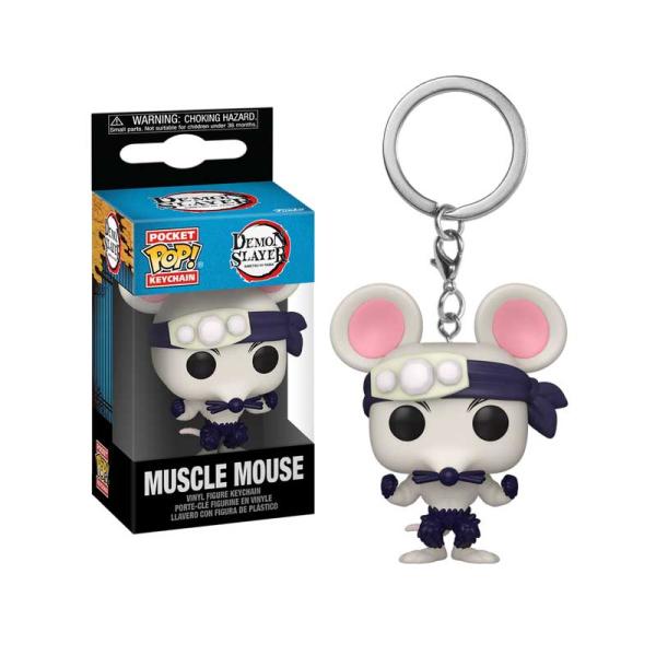 FUNKO POP KEYCHAIN DEMON SLAYER MUSCLE MOUSE