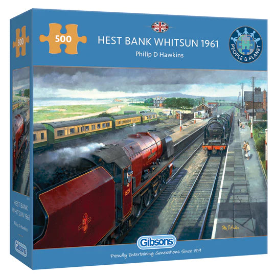 HEST BANK WHITSUN 1961 500 PIECE JIGSAW PUZZLE