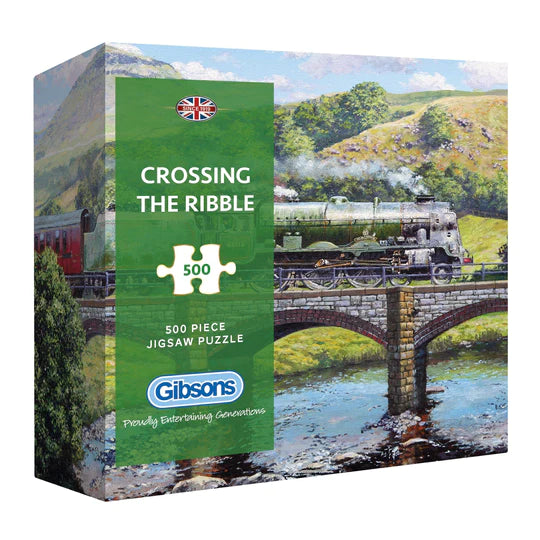 CROSSING THE RIBBLE 500 PIECE JIGSAW PUZZLE