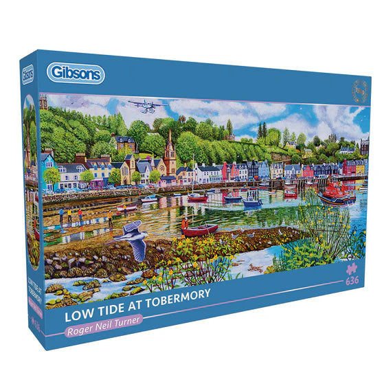 Low Tide at Tobermory 636 Piece Panoramic Jigsaw Puzzle