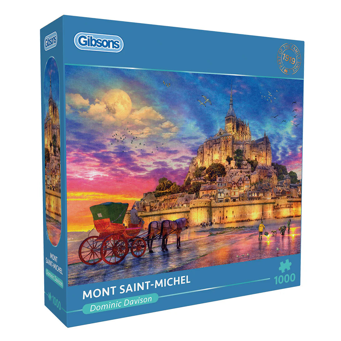 Mont Saint-Michel 1000 Piece Jigsaw Puzzle