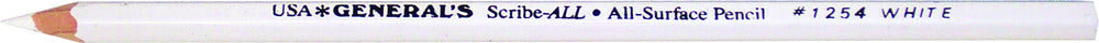 Scribe-ALL All-Surface Pencil, White