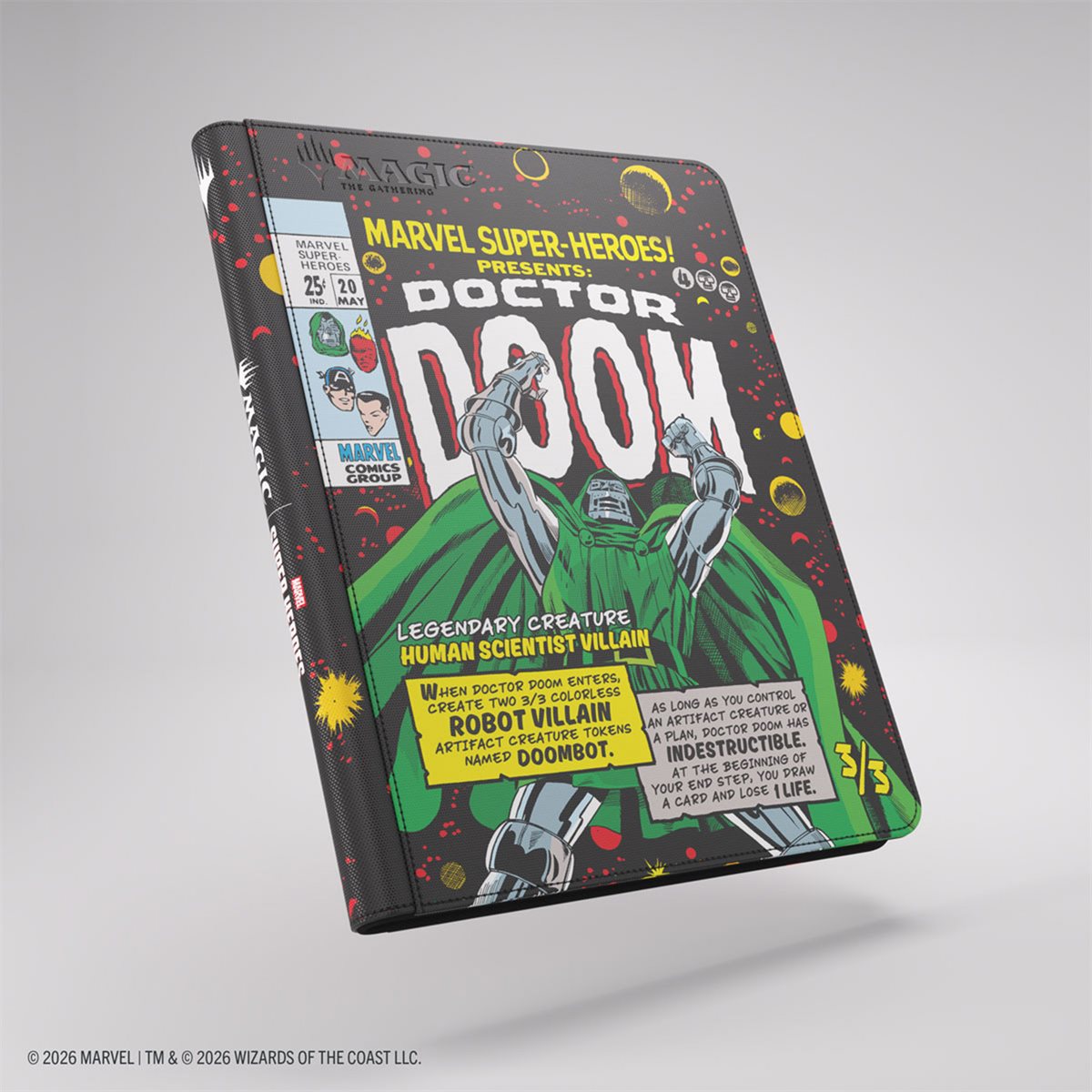 Binder: Magic: The Gathering: Marvel Super Heroes: Zip-Up Album 18-Pkt