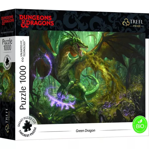 Dungeons & Dragons - Green Dragon 1000pc