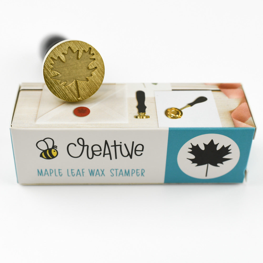 Bee Creative Wax Stamper Maple Leaf Crafts N Things Hobbies