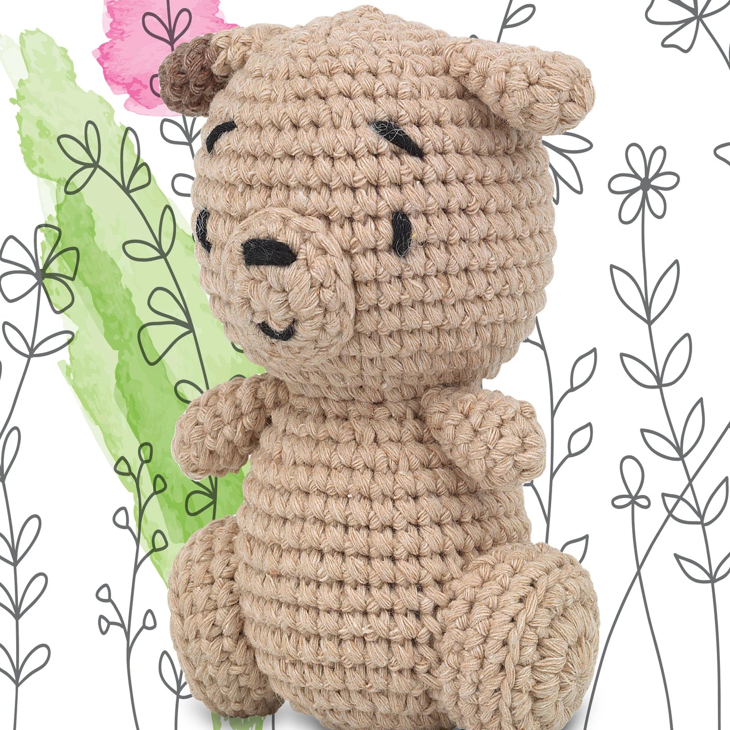 Knitty Critters - Pouch Pals I Jimmy The Dog