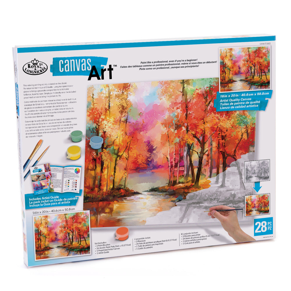 Canvas Art Set, Landscape Stream