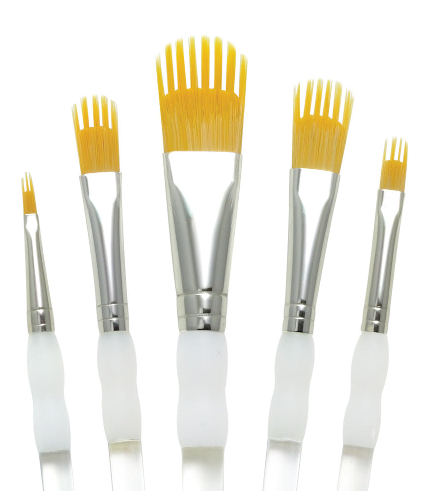 Aqualon Wisp Brush Set, Filbert (5pc)