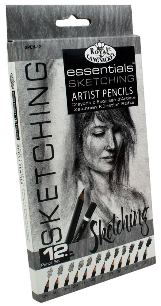 Essentials Pencil Pack, Sketching (12pc)