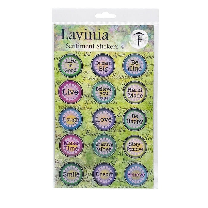 Sentiment Stickers, 4 - Life Word Collection