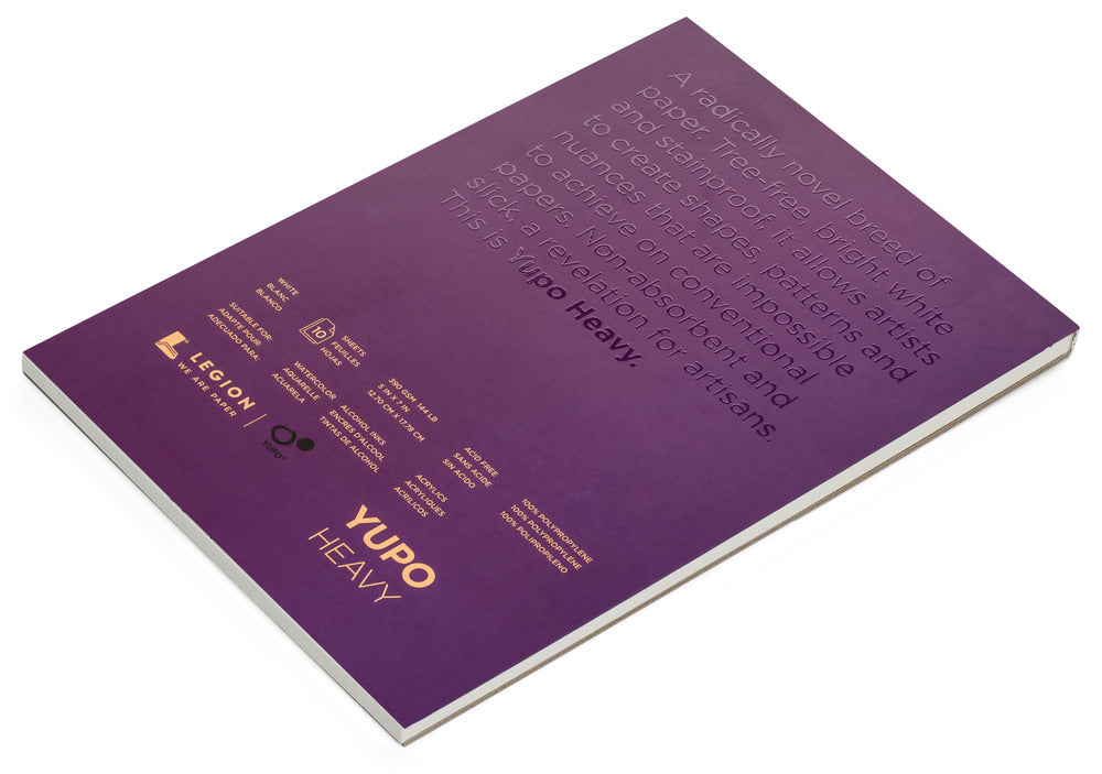Yupo Heavy Paper Pad, 5" x 7" (144lb/390gsm)