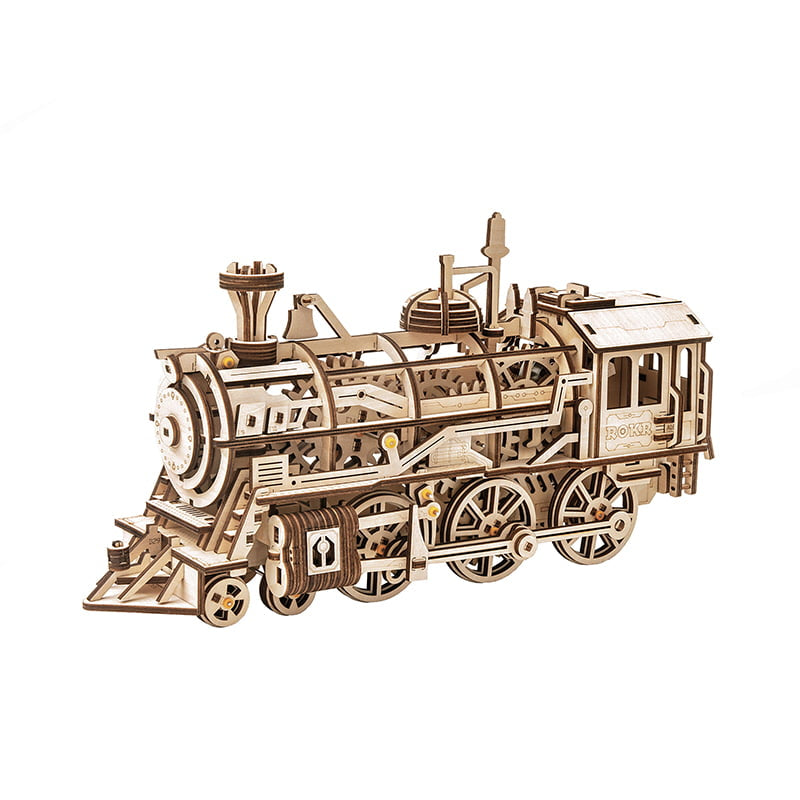 ROKR Locomotive LK701 Robotime Mechanical Gears Puzzle Kit