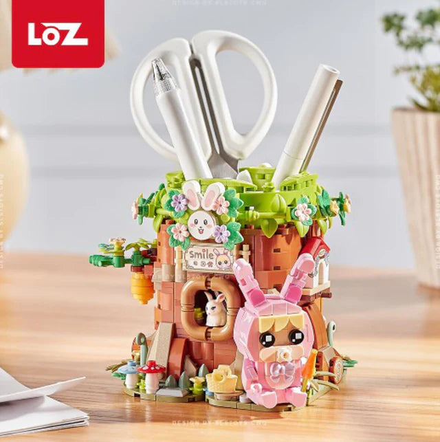 Rabbit House Pen Holder LOZ 1242