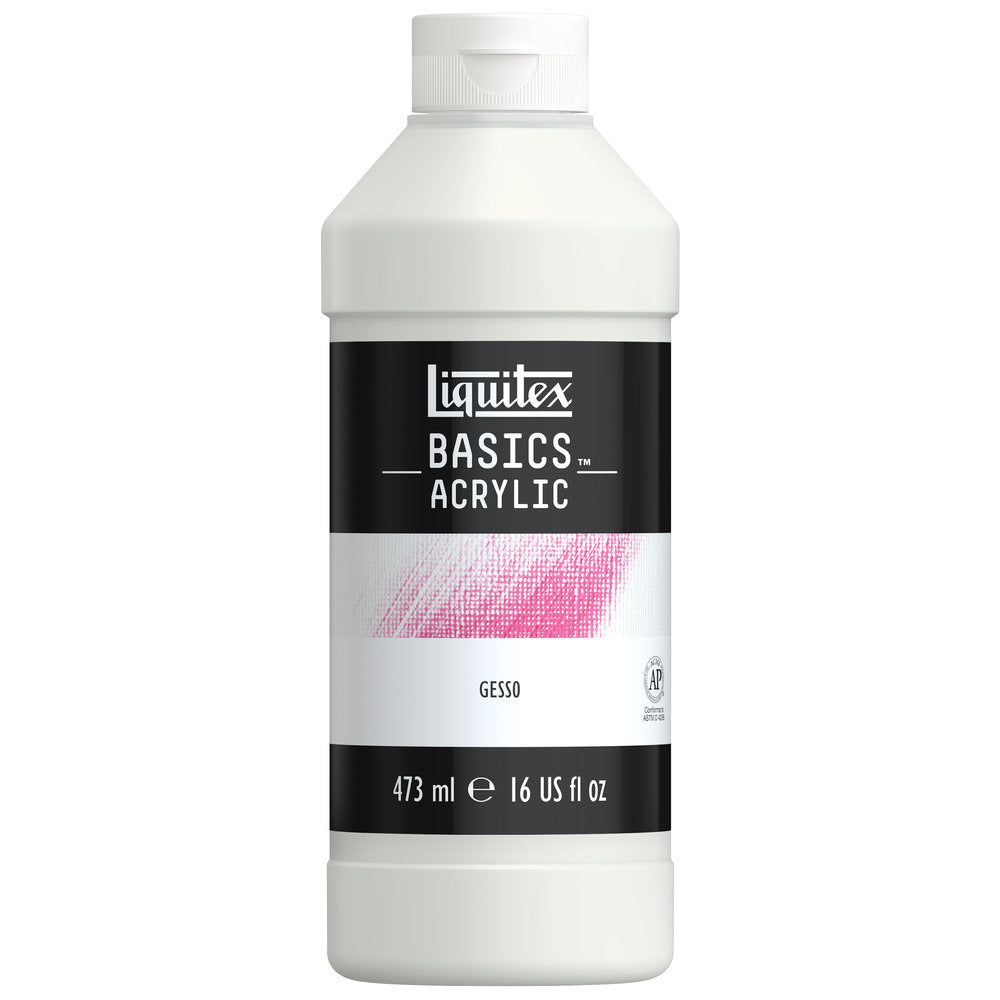 Liquitex Basics Gesso, 473ml 473ml 16oz
