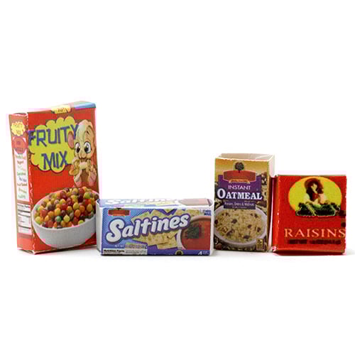Miniature - Food Box 4pc