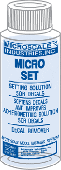 Micro Set - 1 oz. bottle (Decal Setting Solution/Remover)