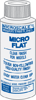 Micro Coat Flat - 1 oz. bottle (Clear Flat finish)