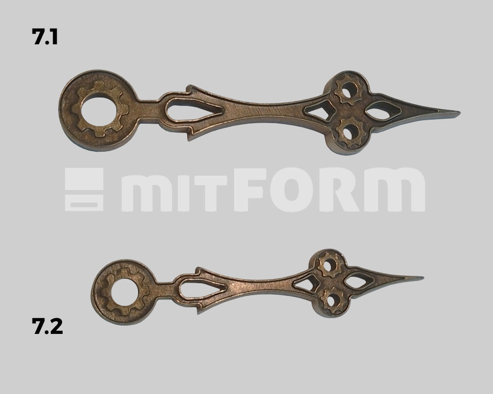 Metal Casting, Clock Hands - 4.2