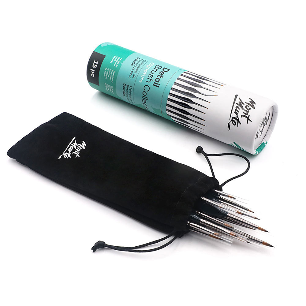 MONT MARTE Detail Brush Collection - 15 pcs